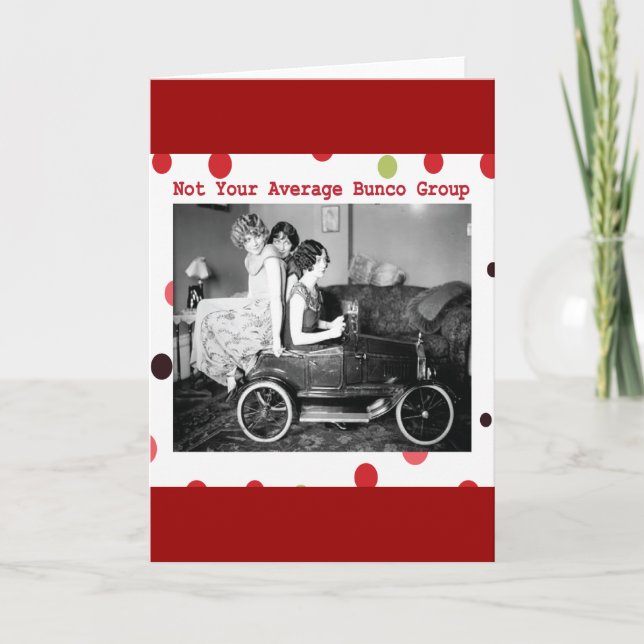 inte din genomsnittliga buncogrupp kort (Framsida)