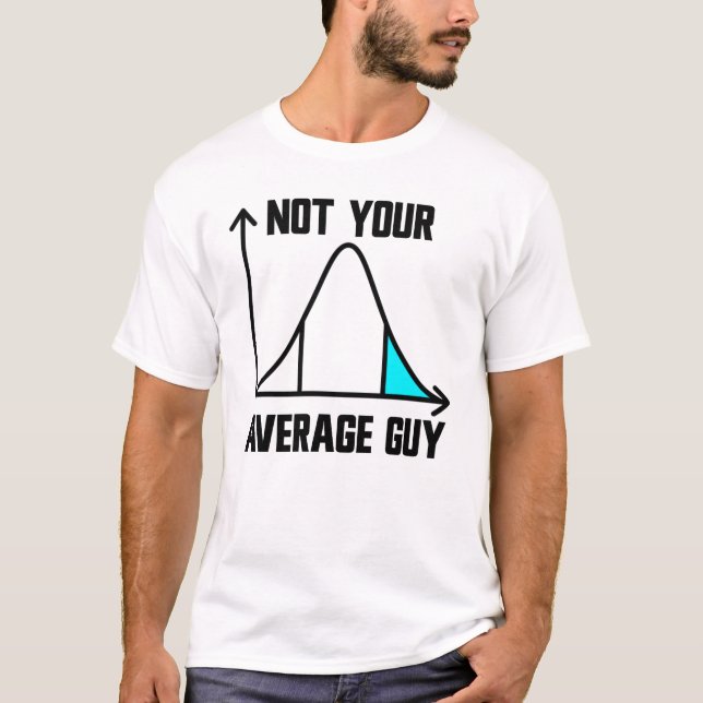 Inte din genomsnittliga Guy APSTATS-statistik för  T Shirt (Framsida)