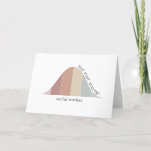 Inte din genomsnittliga Social-arbetare Tack Kort