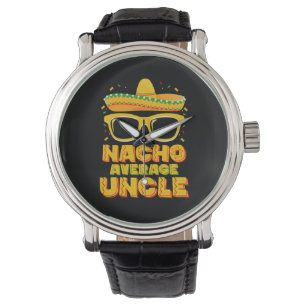 Inte Din Genomsnittlige Farbror Cinco De Mayo Matc Armbandsur
