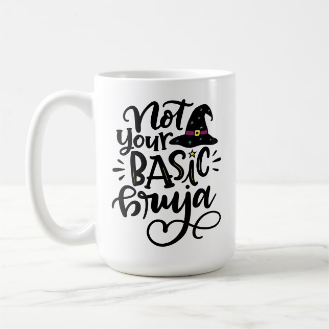 Inte din grundläggande bruja, Spanglish Kaffemugg (Vänster)
