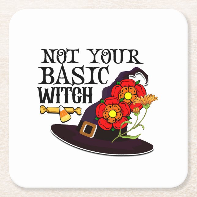 Inte din grundläggande vinkling underlägg papper kvadrat (Framsidan)