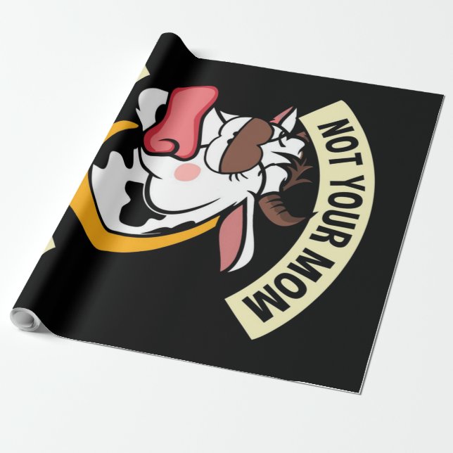 Inte din Mamma. Inte din Mjölk Presentpapper (Utrullad)