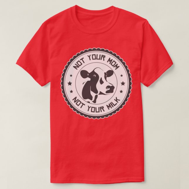 Inte din mamma tee shirt (Design framsida)