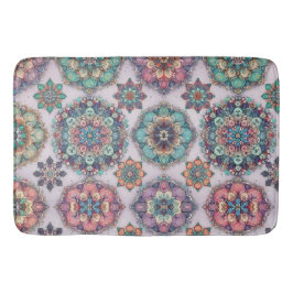 Inte din vanliga Snöflingor Badrumsmatta