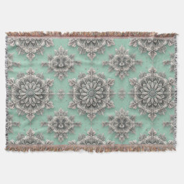 Inte din vanliga Snöflingor II Filt