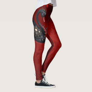 Inte din vanliga svan – taggar, kranier och sass. leggings