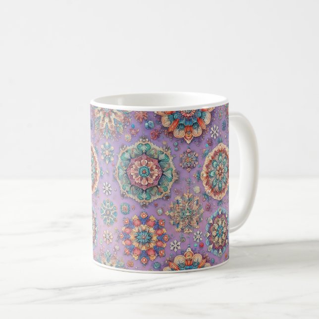 Inte dina vanliga snöflingor IV Kaffemugg (Framsida höger)