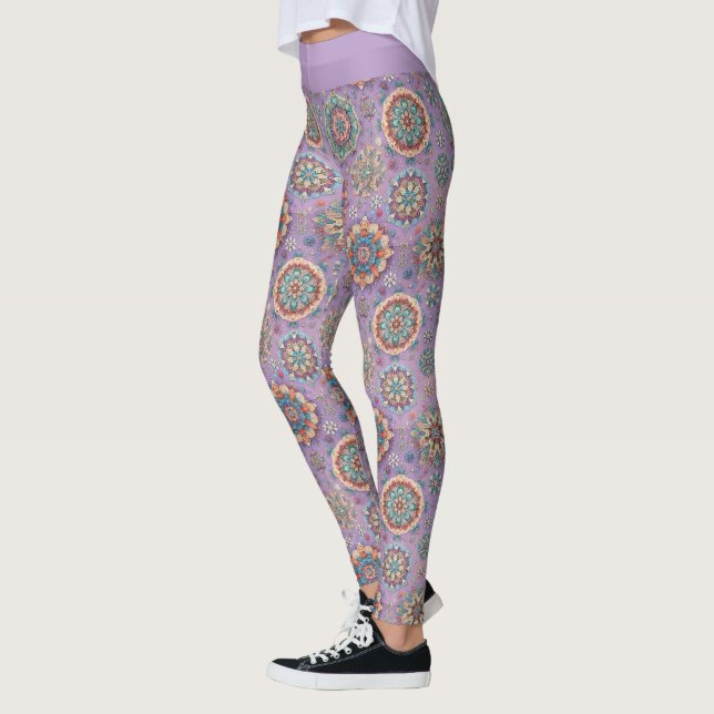Inte dina vanliga snöflingor IV Leggings (Vänster)