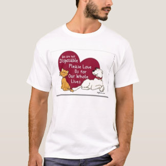 Inte disponibel katt/hund t-shirt