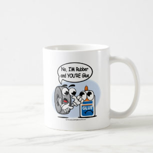 Inte ditt I-förmiddaggummi limmar Kaffemugg