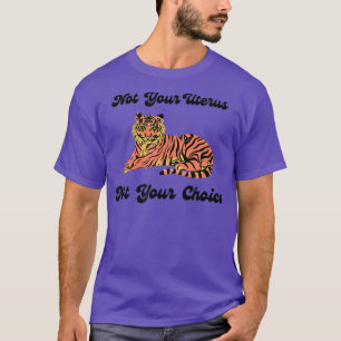 Inte ditt resande - inte ditt val - är en kvinna i t shirt