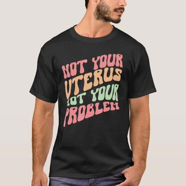 Inte ditt resmål, inte ditt problem, kvinnors Höge T Shirt (Framsida)