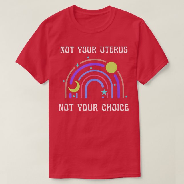 Inte ditt ultrabo - inte ditt val av Feminis T Shirt (Design framsida)