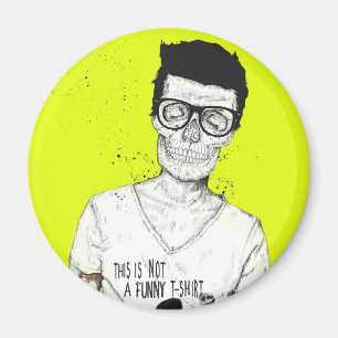 inte döda hipsters magnet