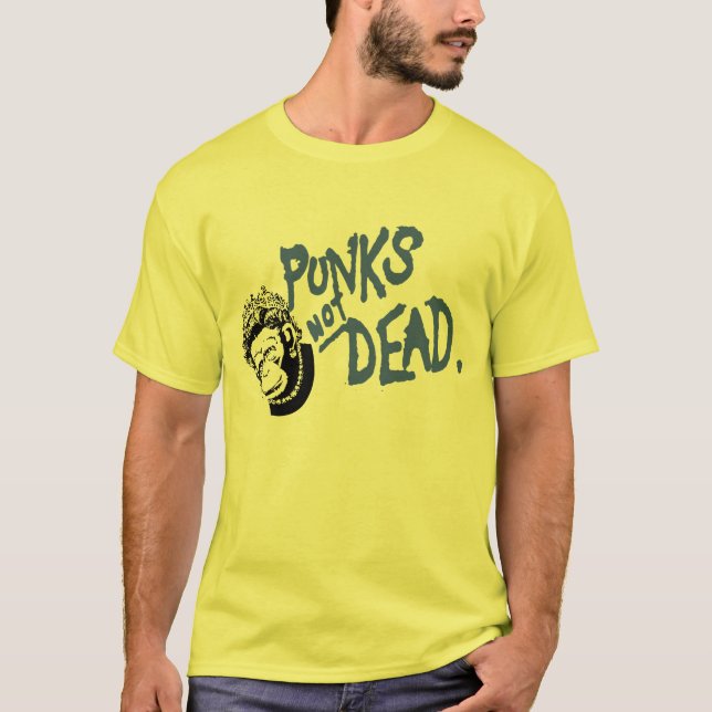 inte döda punks t-shirt (Framsida)