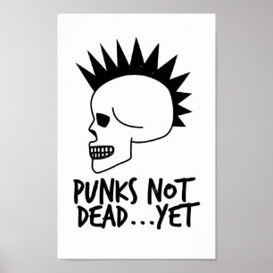 Inte döda Punks… Yet skallevit Poster