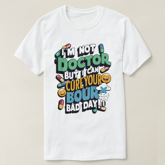 Inte Doktor T Shirt (Design framsida)
