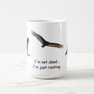 INTE DÖTT VILA PRECIS KAFFEMUGG
