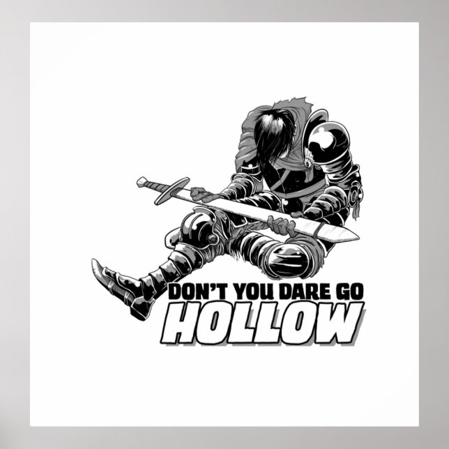 Inte du Dare Go Hollow Poster (Framsidan)