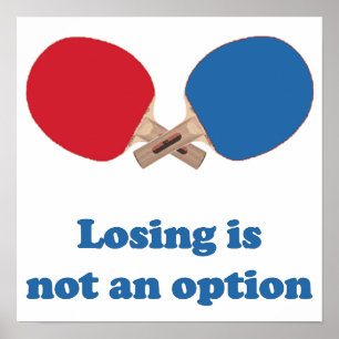 Inte en alternativPing Pong Poster