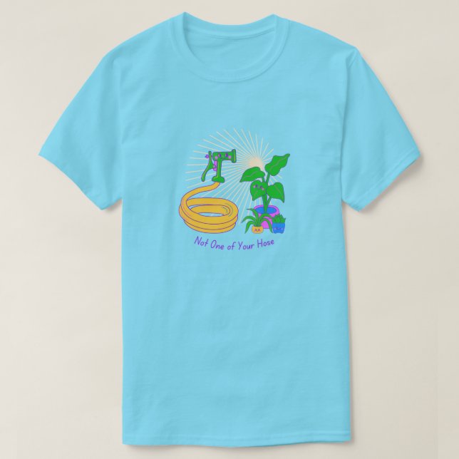 Inte en av dina tankar t shirt (Design framsida)