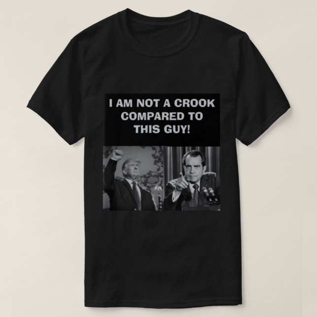 Inte en Crook T-Shirt (Design framsida)