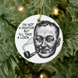 Inte en Doktor, bara Superskoj Ornament