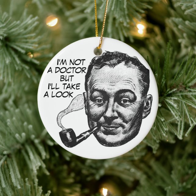 Inte en Doktor, bara Superskoj Ornament (Träd)