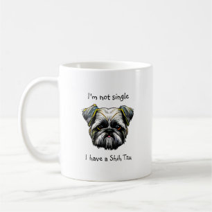 Inte en enda jag har en Shih Tzu Kaffemugg