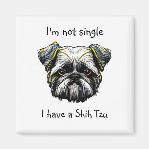 Inte en enda jag har en Shih Tzu Magnet