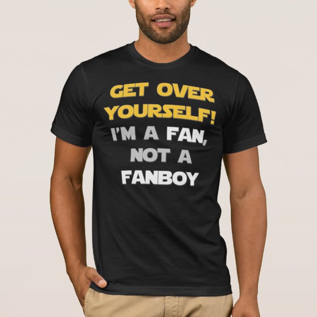 Inte en Fanboy Tee (Framsida)