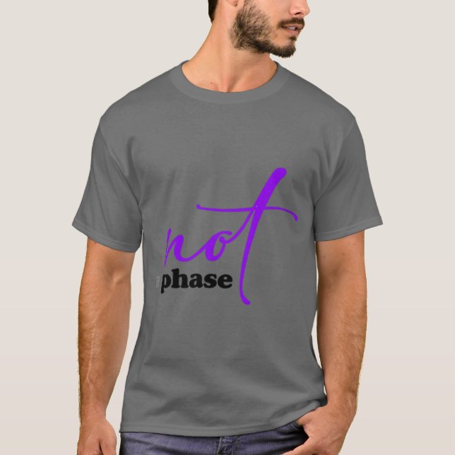 Inte en fas t shirt (Framsida)