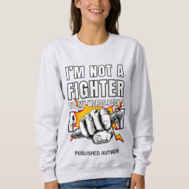INTE EN FIGHTER-författare NaNoWriMo T Shirt