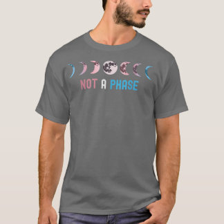 Inte en Flagga för Phase Transgender HGBTQ Trans-P T Shirt