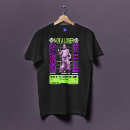 Inte en förlorare utan en vinnare t shirt