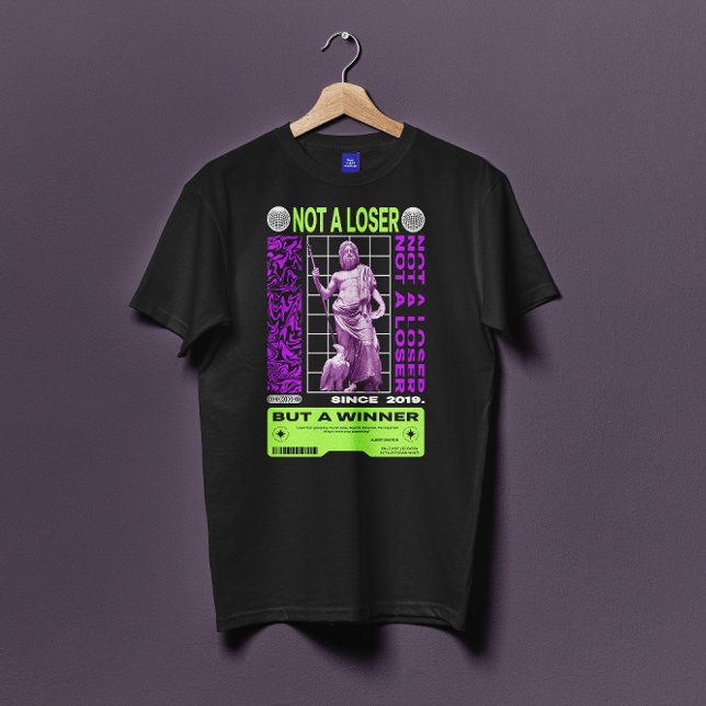 Inte en förlorare utan en vinnare t shirt (Skapare uppladdad)