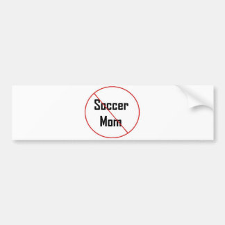 Inte en fotbollsmamma bildekal