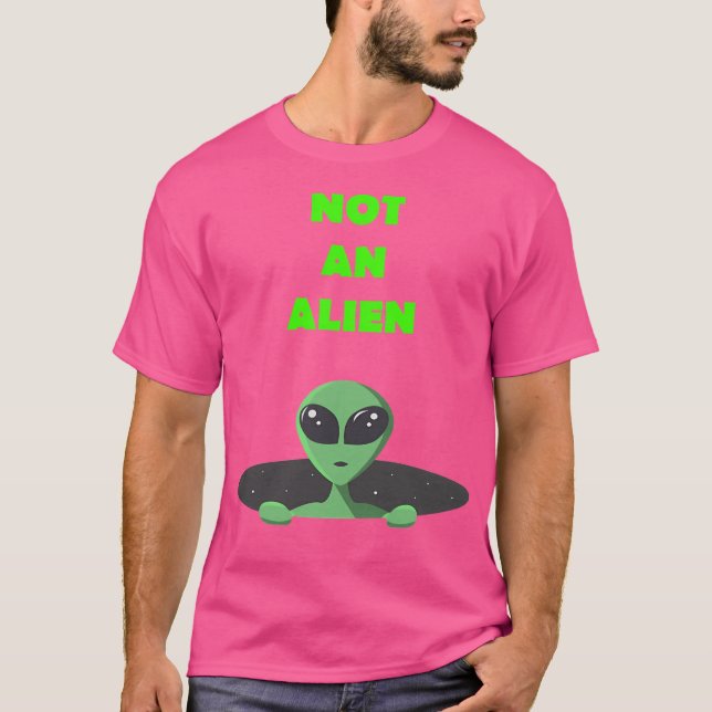 Inte en främmande person t shirt (Framsida)