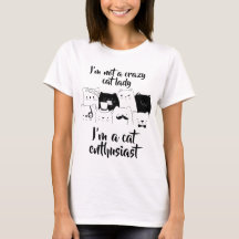 Inte en galen entusiast för katt för kattdam //