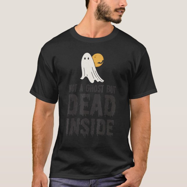 Inte en gäst utan död innanför sista minuten Lazy T Shirt (Framsida)