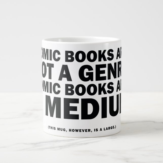 inte en genre jumbo mugg (Framsidan)