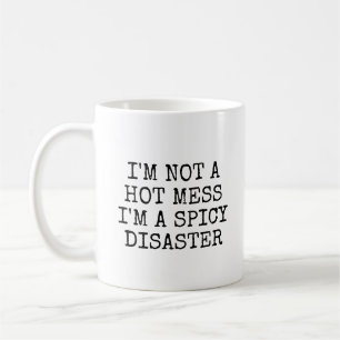 Inte en Hett , svävande Sarcastic Kaffemugg