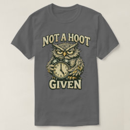 “Inte en kotte given” Sassy uggla design T Shirt