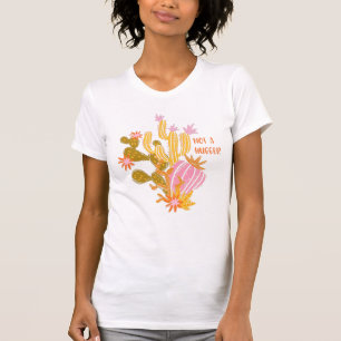 Inte en Kramare Boho Cactus Lustigt inledande T Shirt