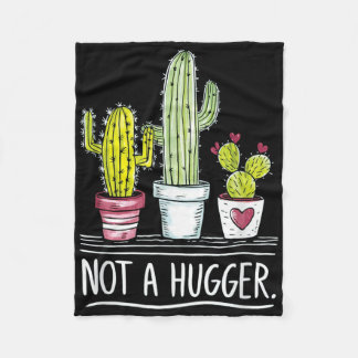 Inte en Kramare Cactus Joke Fleecefilt