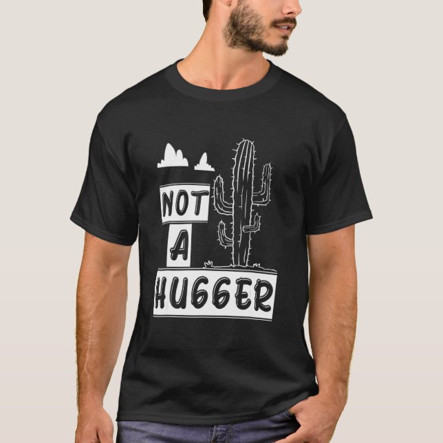 Inte en Kramare kaktus- och saftväxter 2 T Shirt (Framsida)