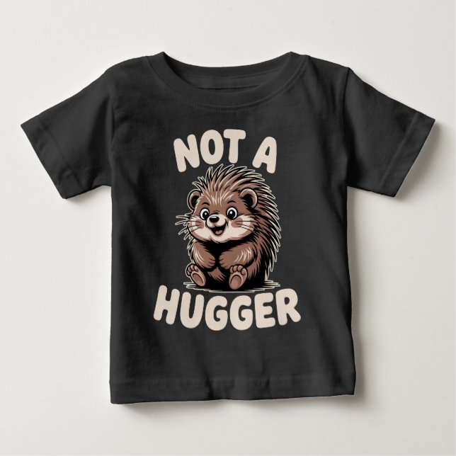 Inte En Kramare Piggsvin T Shirt (Framsida)
