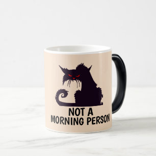 INTE EN MORGON CAT KAFFE KOPPAR