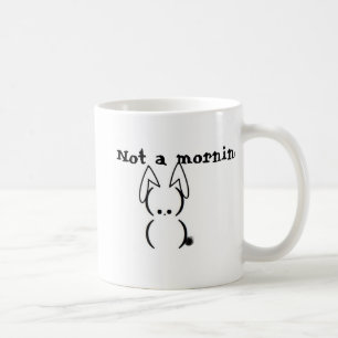 Inte en morgonkaninmugg kaffemugg